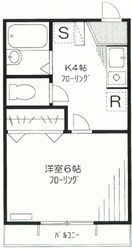 カルム下高井戸の物件間取画像